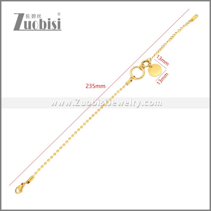 Stainless Steel Bracelets b010609G