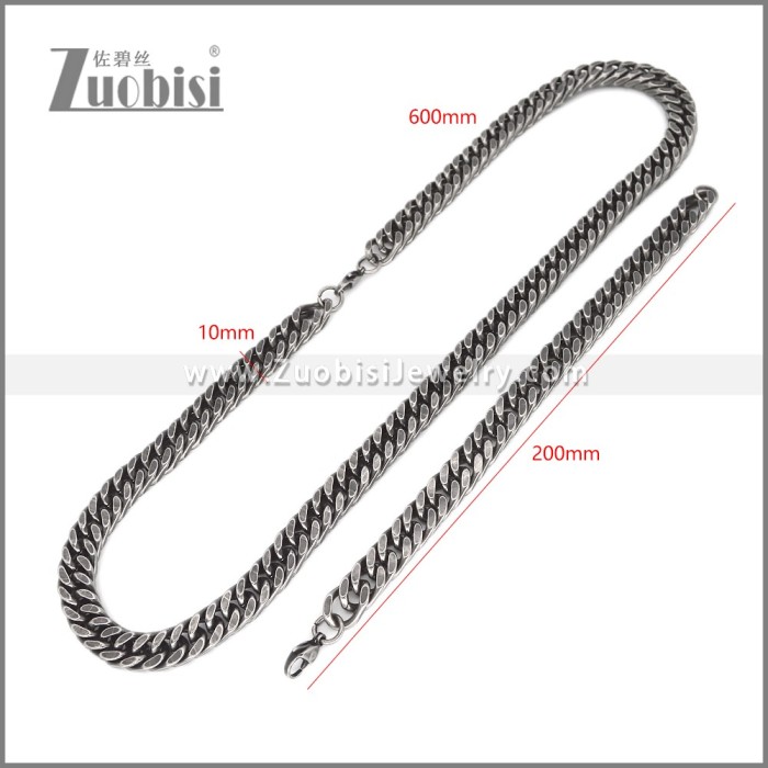 Necklace and Bracelet Set s003034