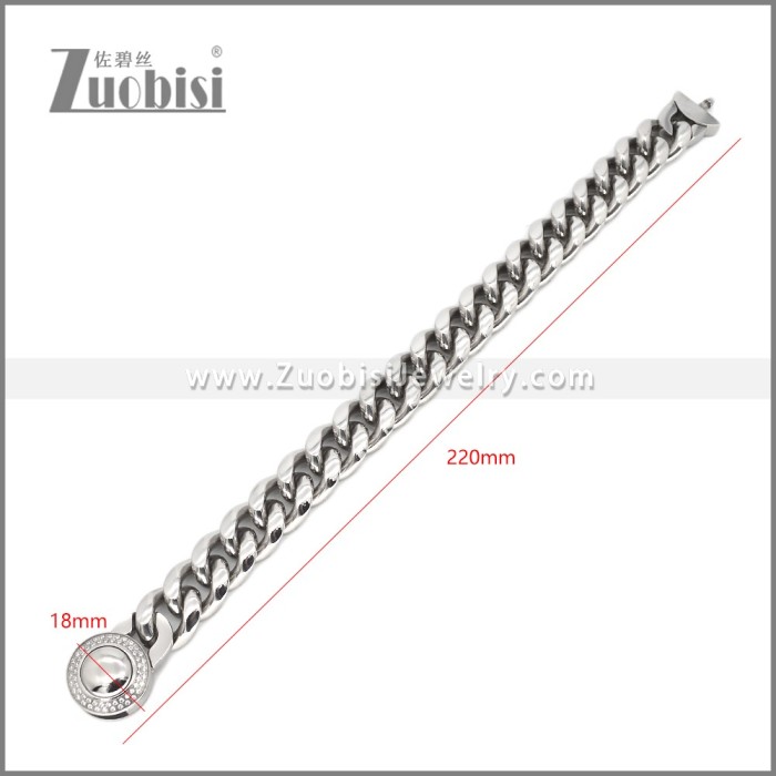 Stainless Steel Bracelets b010632S