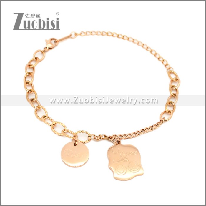 Stainless Steel Bracelets b010616R