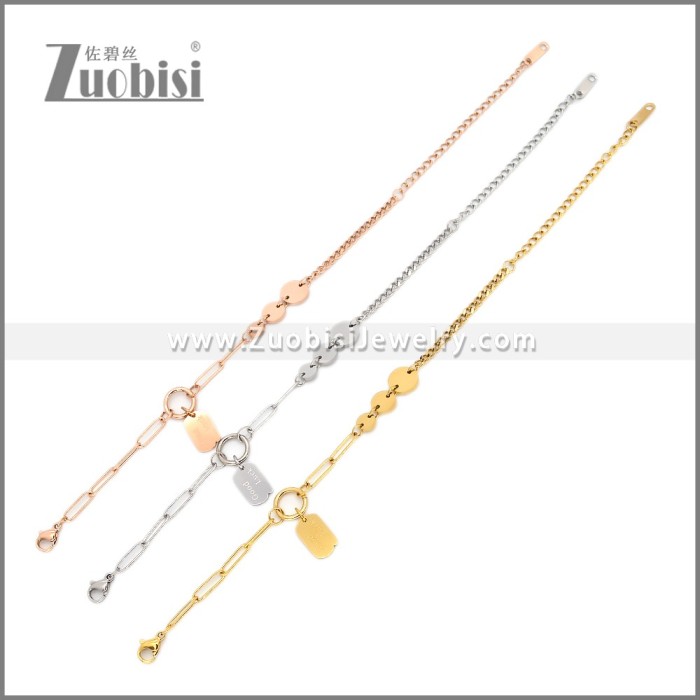 Stainless Steel Bracelets b010612G