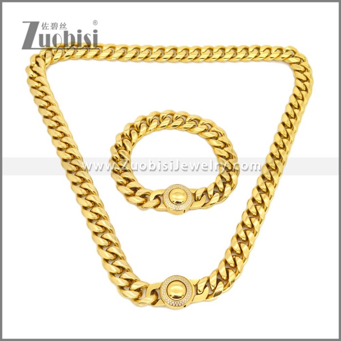 Necklace and Bracelet Set s003035G