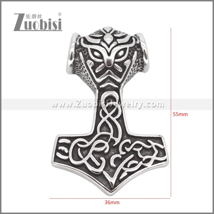 Stainless Steel Pendant p012009