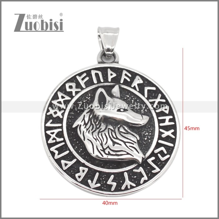Stainless Steel Pendant p012019