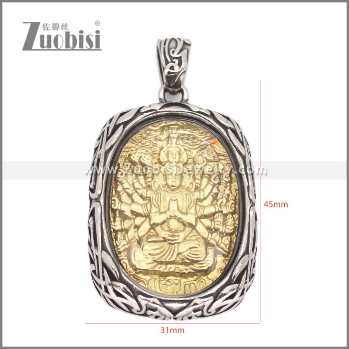 Stainless Steel Pendant p012065G6