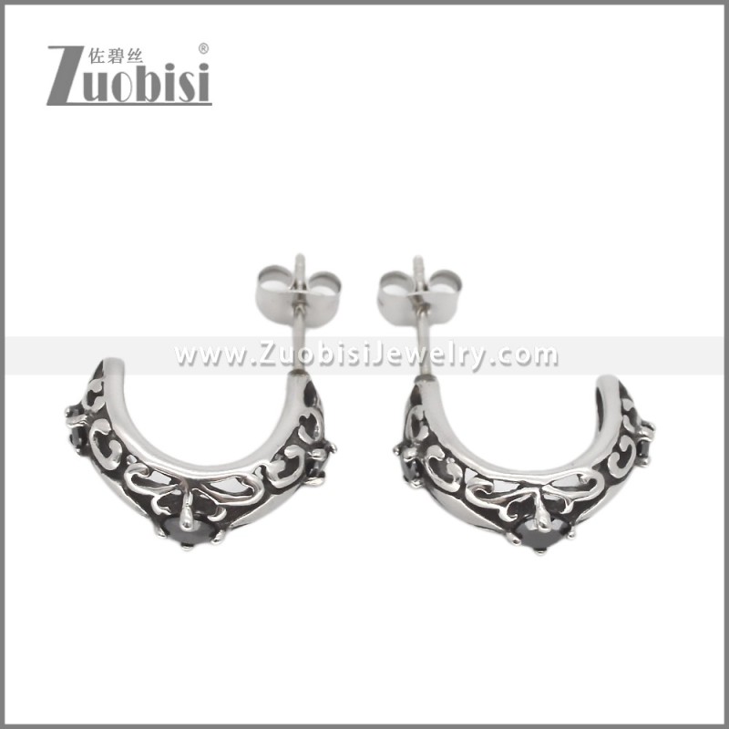 Stainless Steel Earring e002608