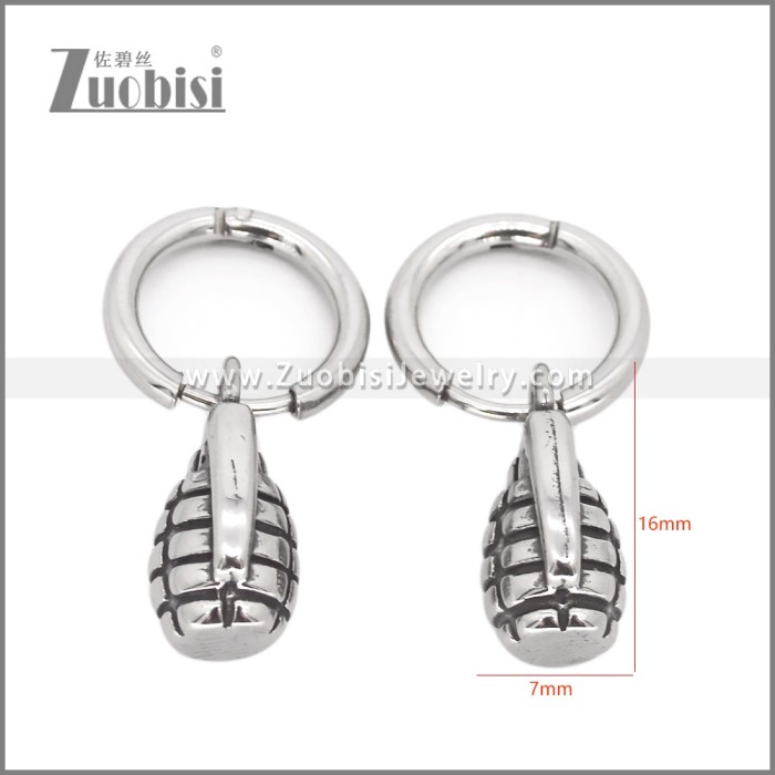 Stainless Steel Earring e002544