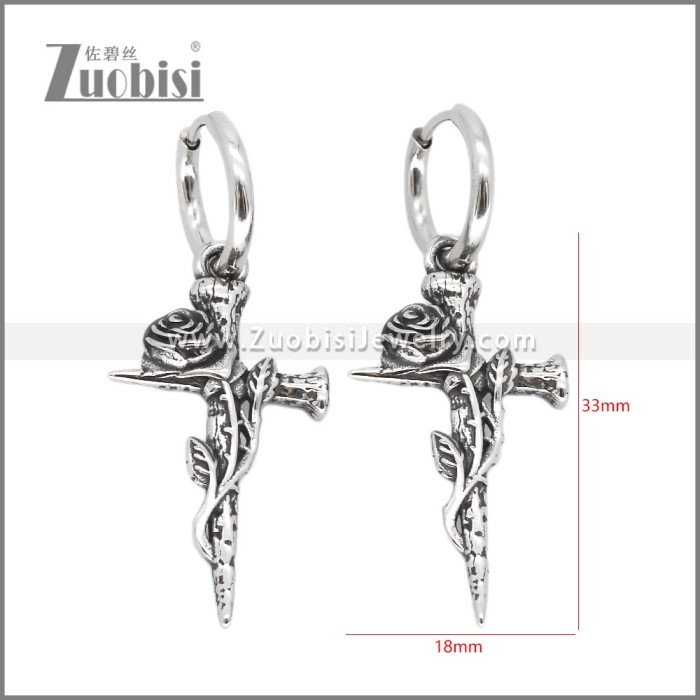 Stainless Steel Earring e002580