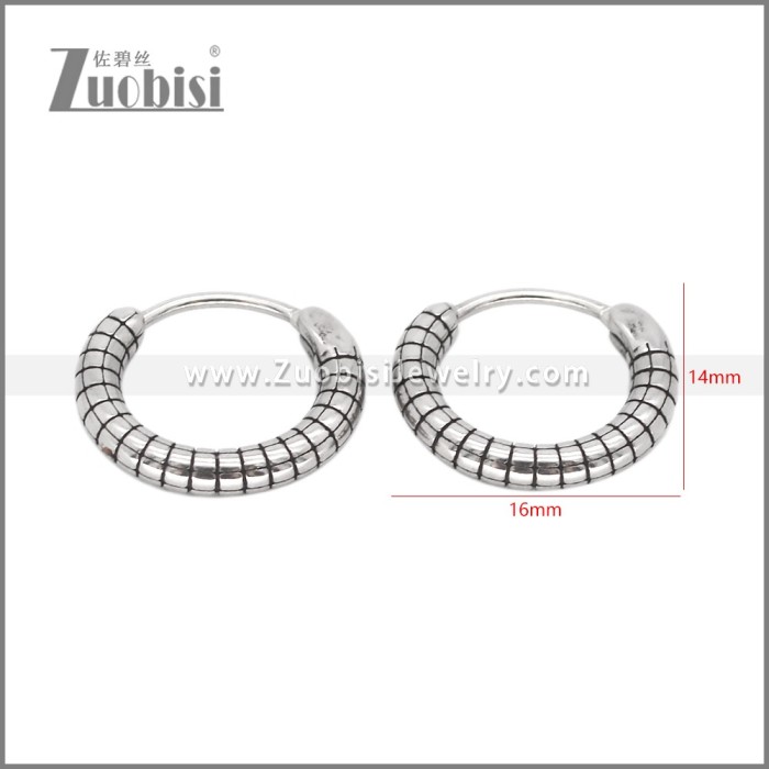 Stainless Steel Earring e002593