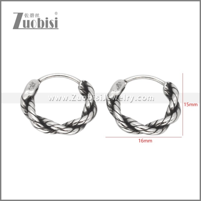 Stainless Steel Earring e002589