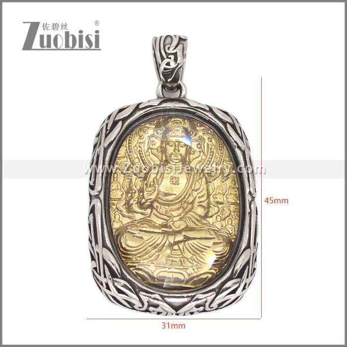 Stainless Steel Pendant p012065G8