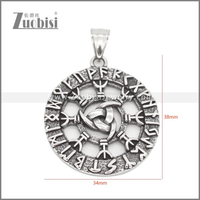 Stainless Steel Pendant p012036
