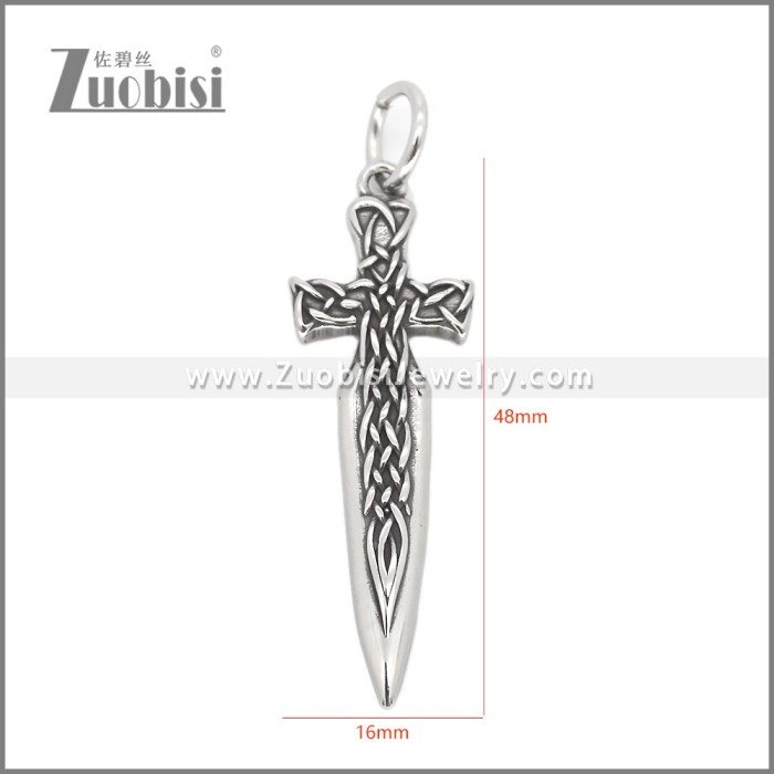 Stainless Steel Pendant p012058S