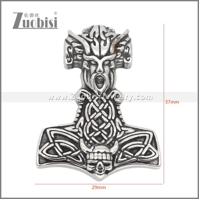 Stainless Steel Pendant p012029