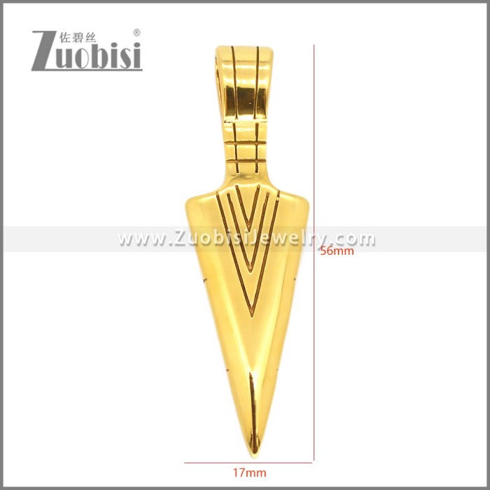 Stainless Steel Pendant p012069G