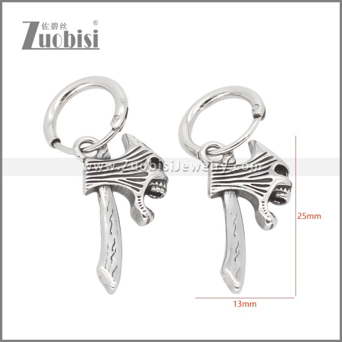 Stainless Steel Earring e002550