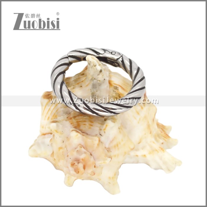 Stainless Steel Donut Clasp a001042