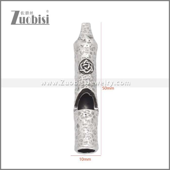 Stainless Steel Viking Pendant Whistle p012031