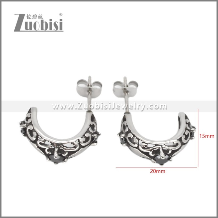 Stainless Steel Earring e002608
