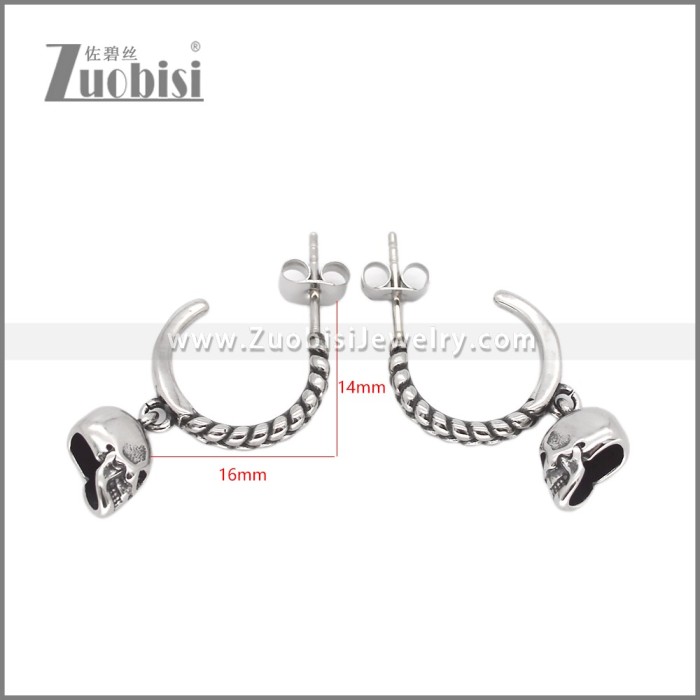 Stainless Steel Earrings e002637