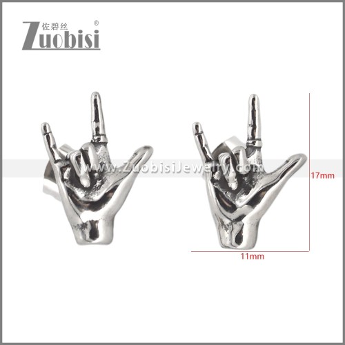 Stainless Steel Earrings e002645