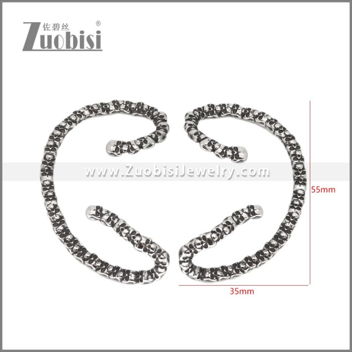 Stainless Steel Earrings e002650