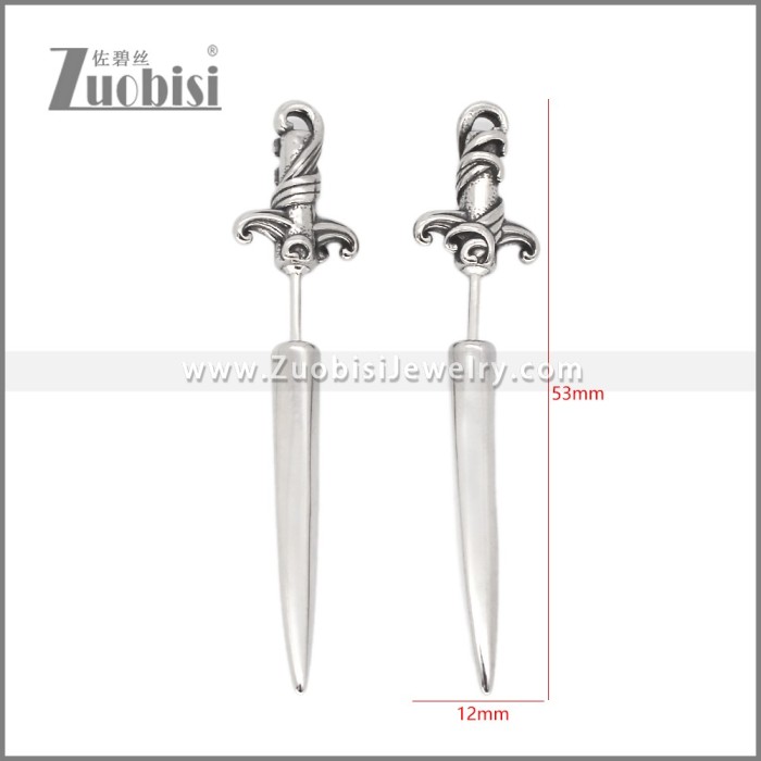 Stainless Steel Earrings e002626