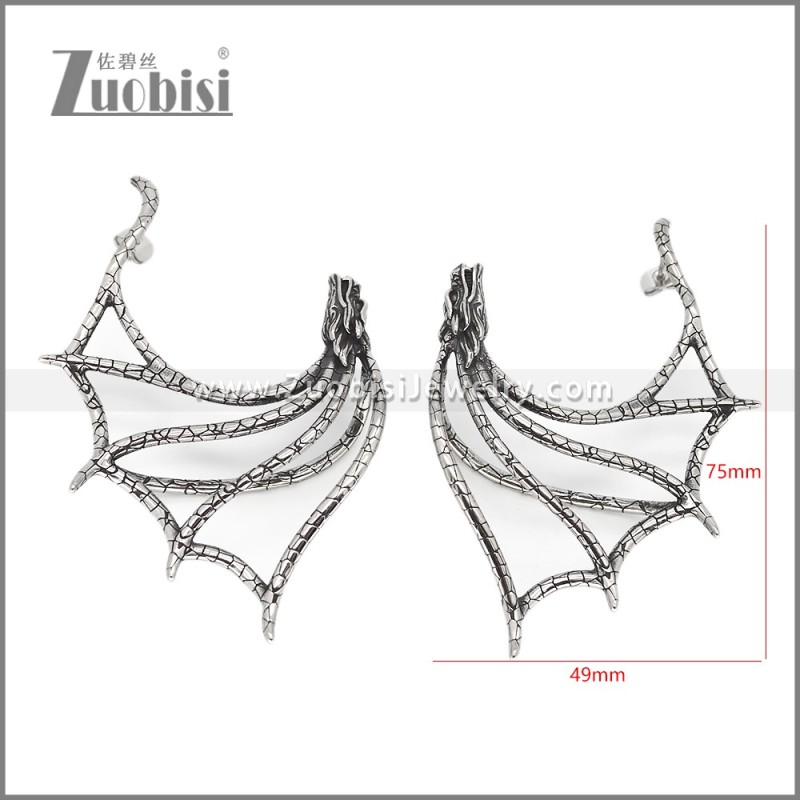 Stainless Steel Earrings e002613