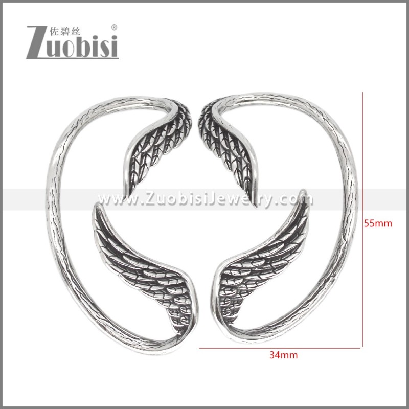 Stainless Steel Earrings e002653