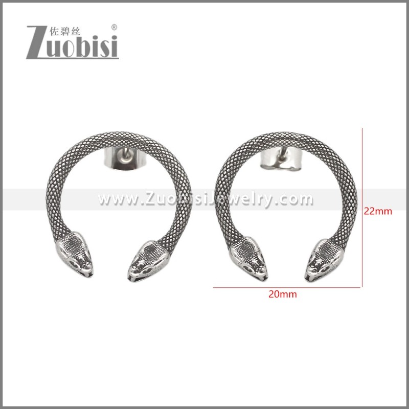 Stainless Steel Earrings e002632
