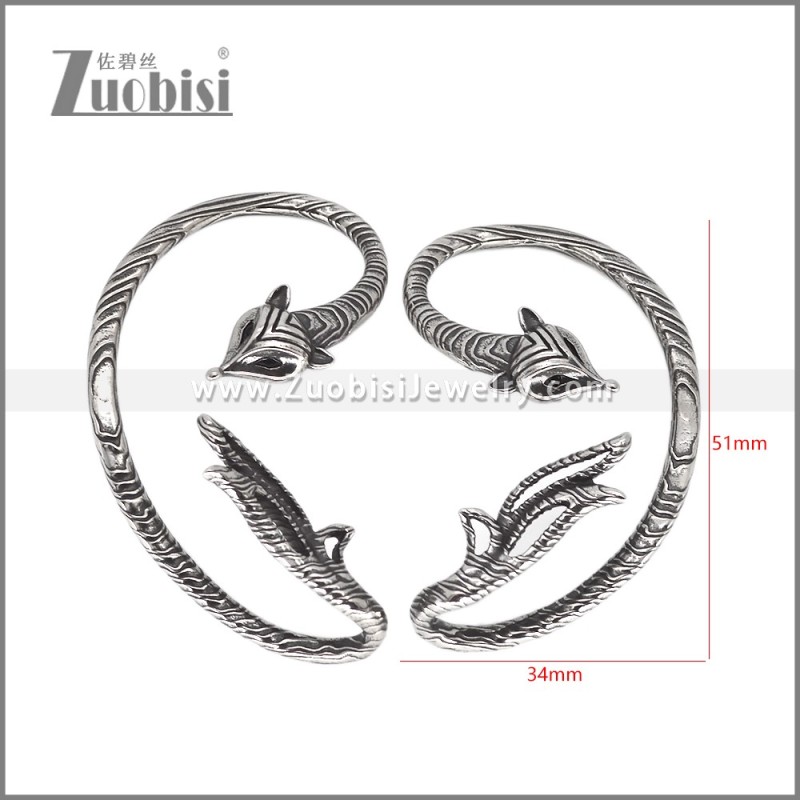 Stainless Steel Earrings e002654