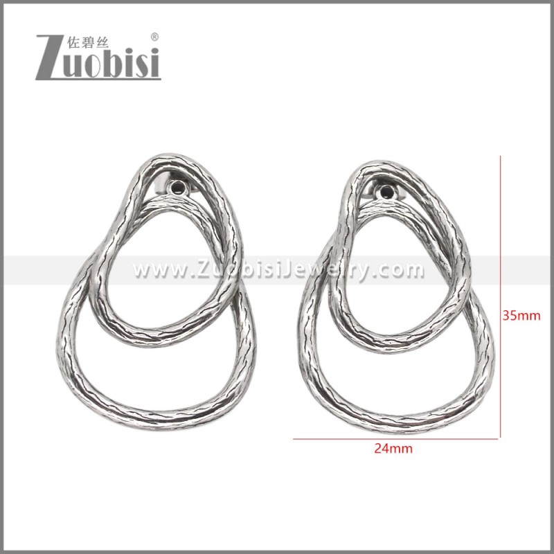 Stainless Steel Earrings e002617