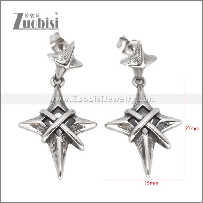 Stainless Steel Earrings e002638SH
