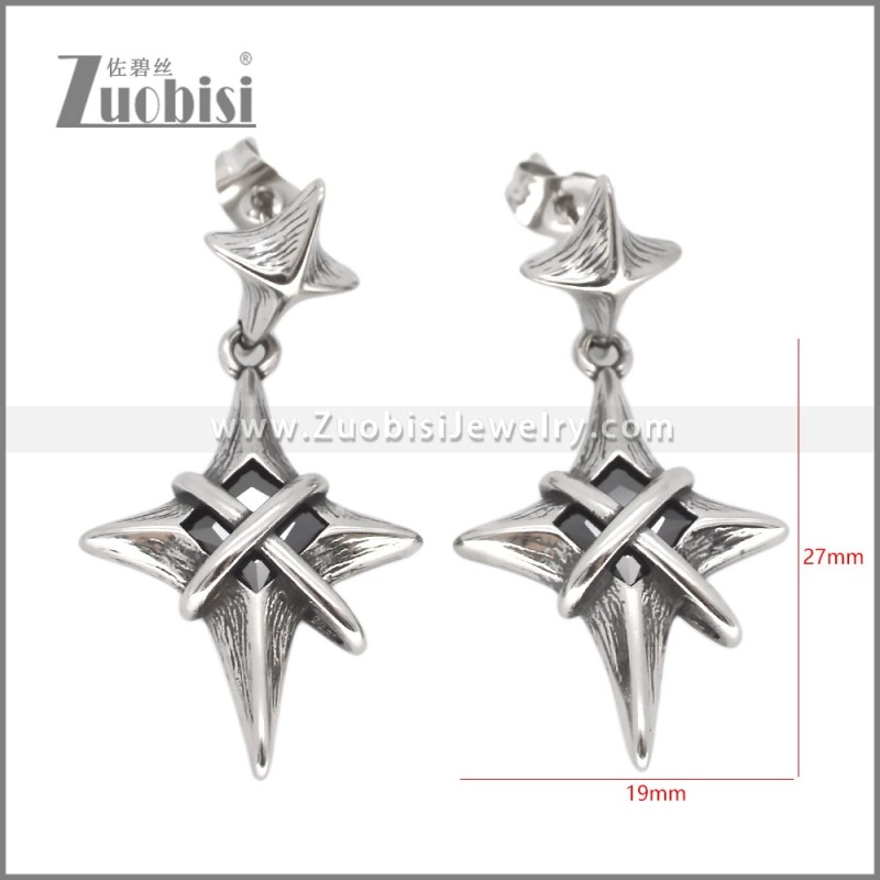 Stainless Steel Earrings e002638SH