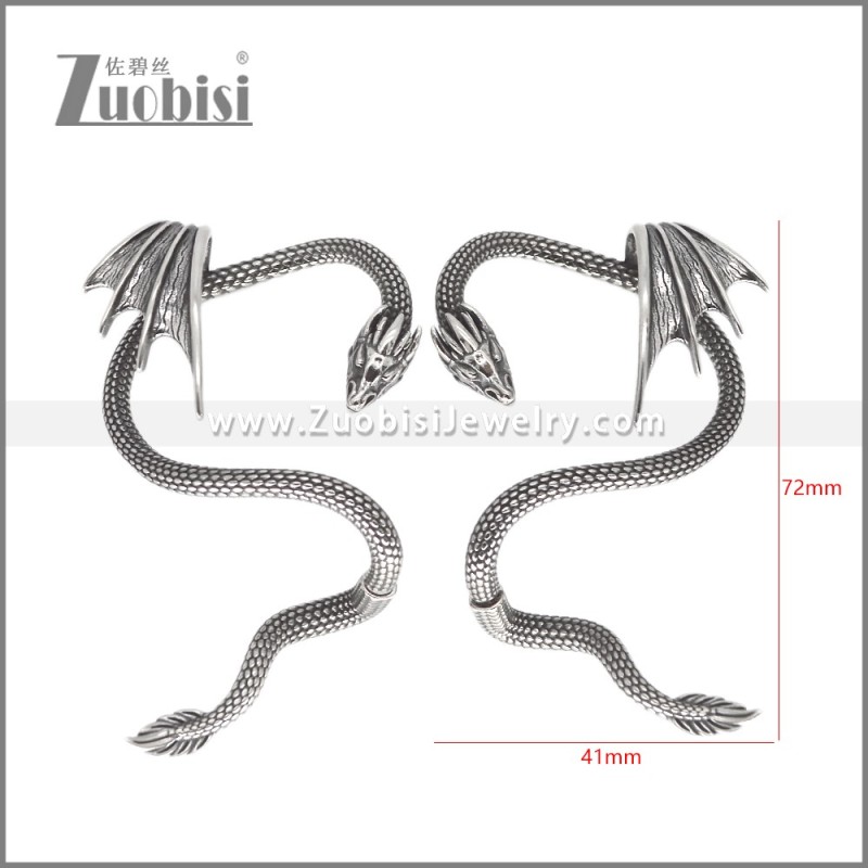 Stainless Steel Earrings e002655