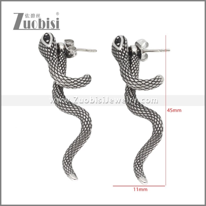 Stainless Steel Earrings e002628