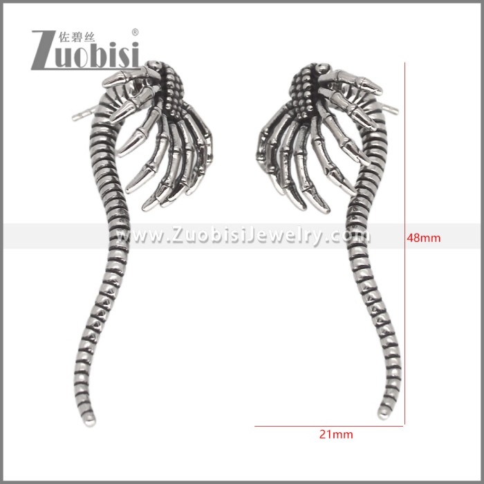 Stainless Steel Earrings e002619