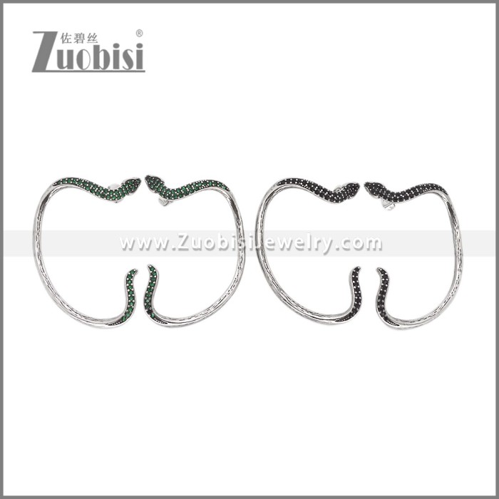 Stainless Steel Earrings e002621B