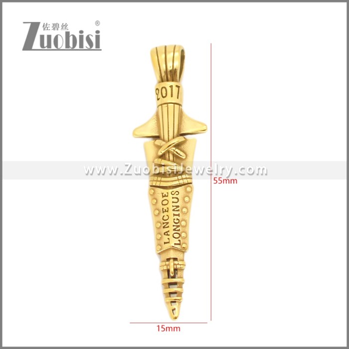 Stainless Steel Pendant p012074G