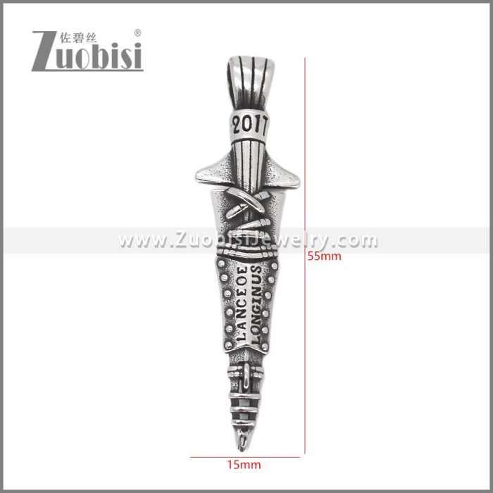 Stainless Steel Pendant p012074S