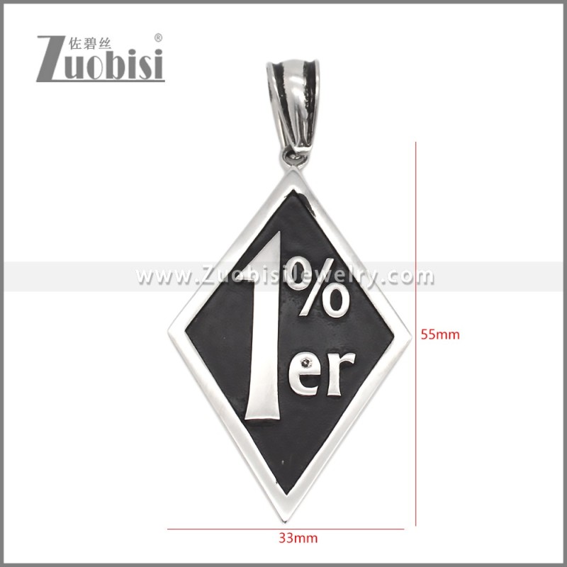 Stainless Steel Pendant p012072S