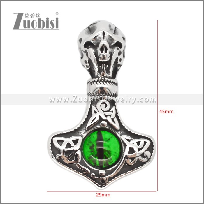 Stainless Steel Pendant p012098S1