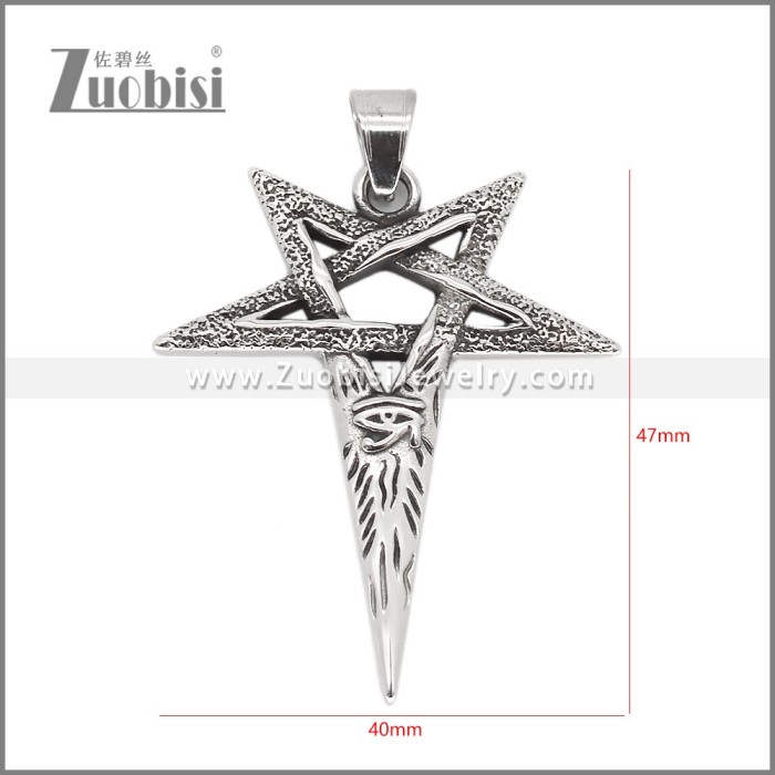 Stainless Steel Pendant p012107
