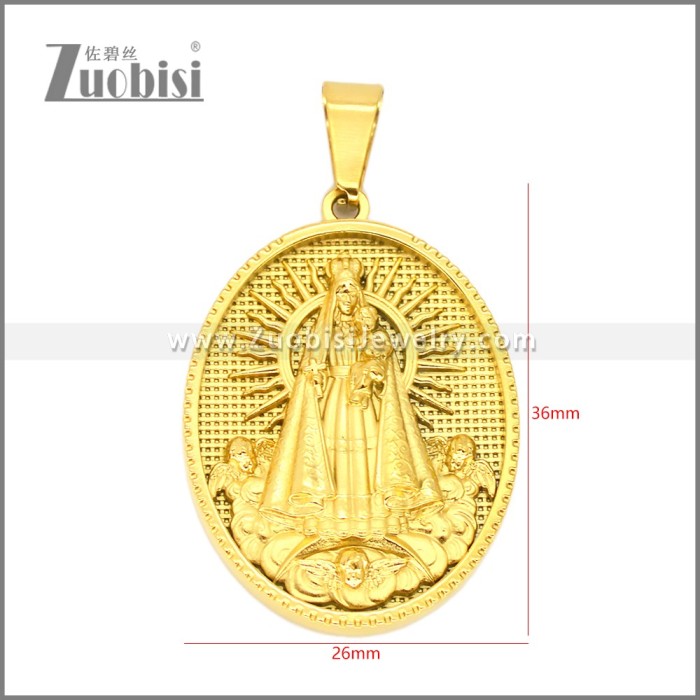 Stainless Steel Pendant p012090G3