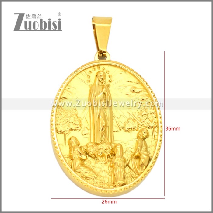 Stainless Steel Pendant p012090G7