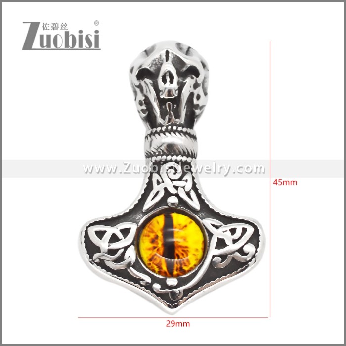 Stainless Steel Pendant p012098S4