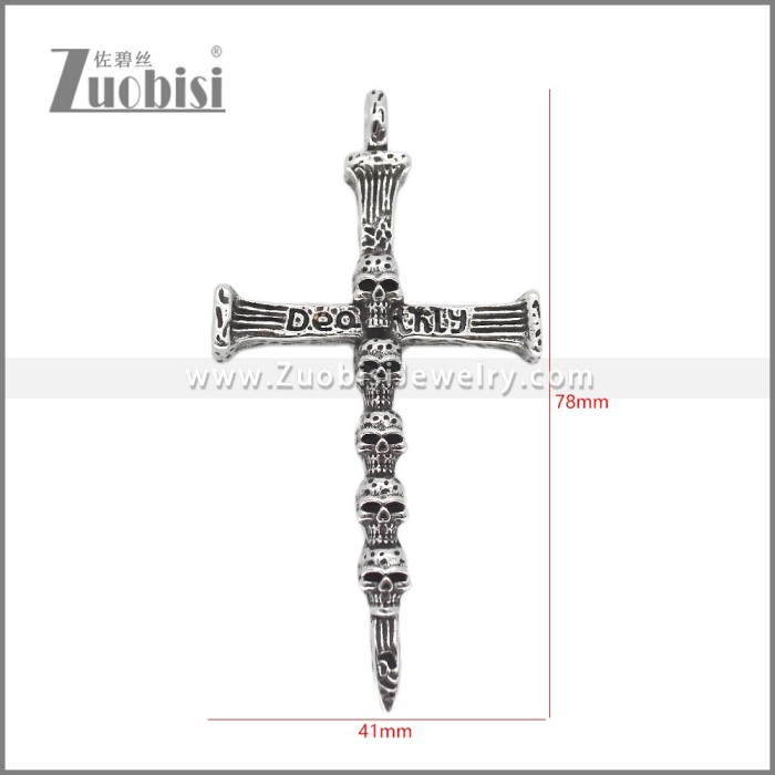 Stainless Steel Pendant p012138