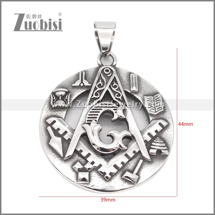 Stainless Steel Pendant p012126