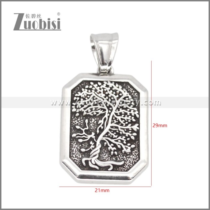 Stainless Steel Pendant p012139