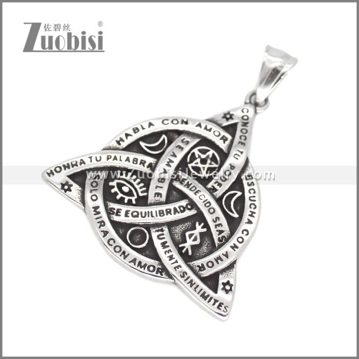 Stainless Steel Pendant p012155